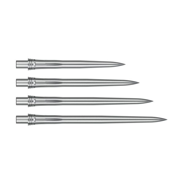 Steeldartspitzen Silber