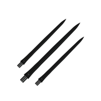 Steeldartspitzen Gunmetal